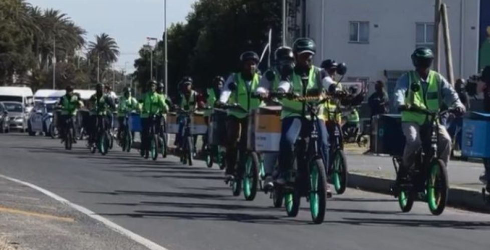 Riders travel eco friendly